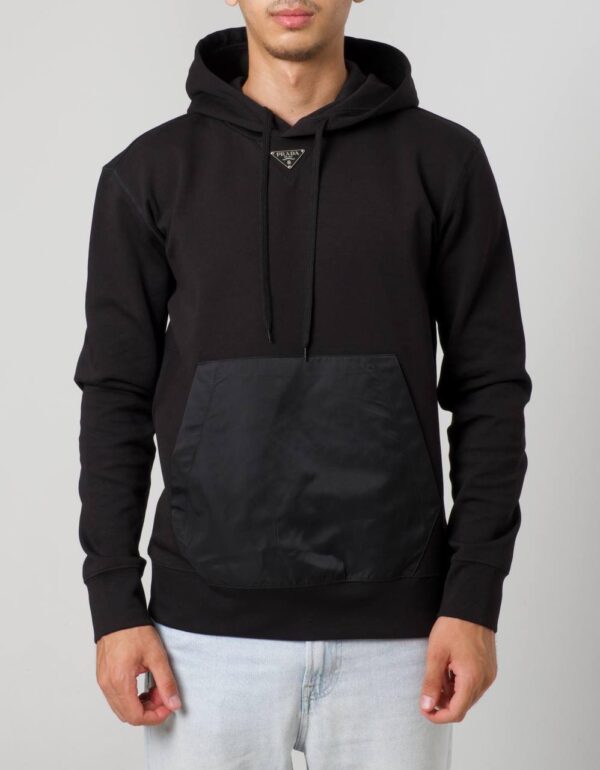 Prada Fleece Hoodie met Logo
