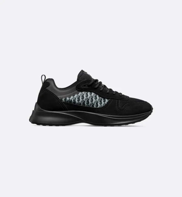 Dior B25 Suede sneaker Black on Black