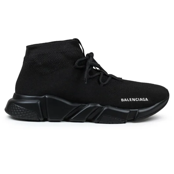 Balenciaga Speed Trainer Laced up Black/Black