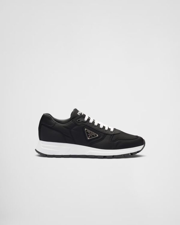 Prada Re-Nylon Sneakers Black/White