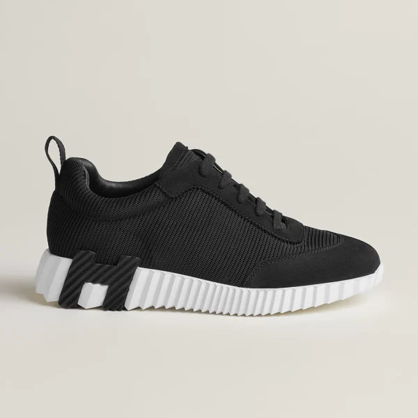 Hermes Bouncing Sneaker Black/White