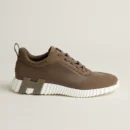 Hermes Bouncing Sneaker Leather Taupe