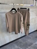Stone island tracksuit Beige