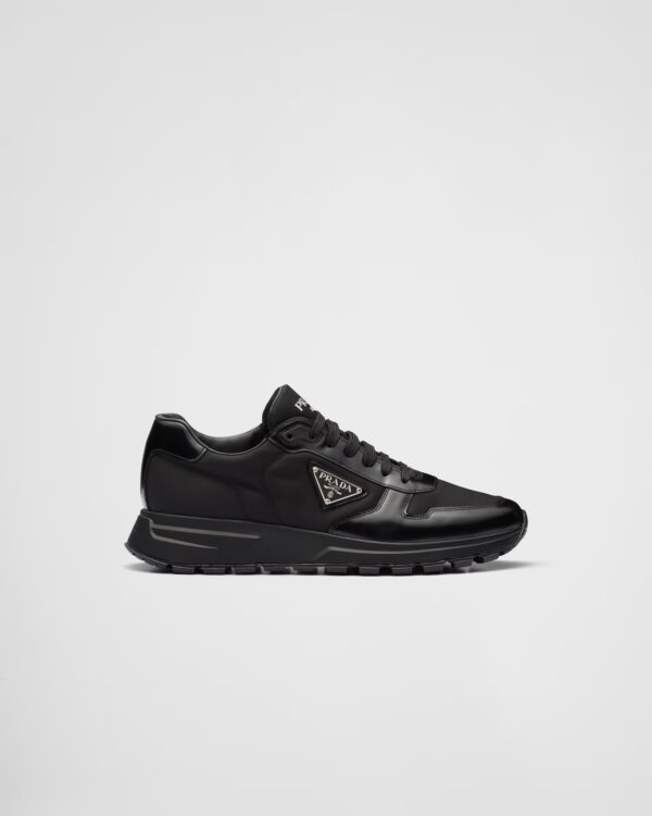Prada Re-Nylon Sneakers Black on Black