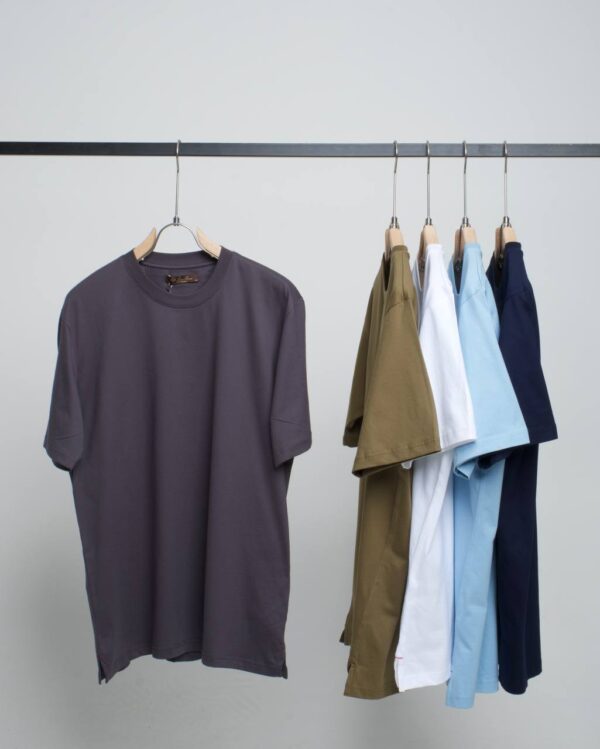 Loro Piana basic T shirt Grey