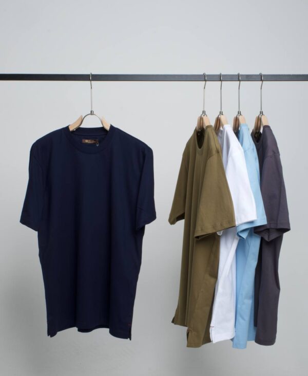 Loro Piana basic T shirt Navy blue