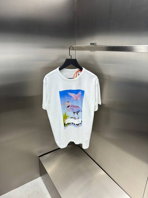 Heron preston Censored T-shirt met print Wit