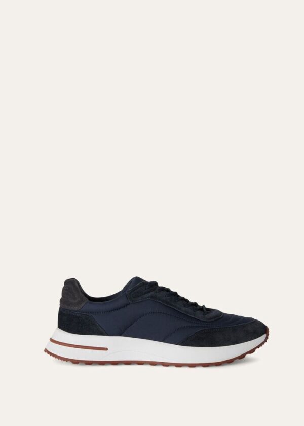 Loro Piana Sneakers Week End Walk Sneaker Navy Blue
