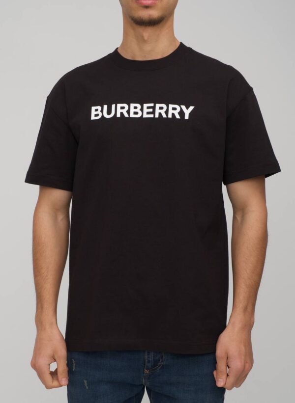 Burberry logo T-Shirt Zwart