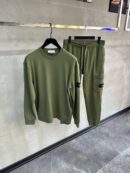 Stone island tracksuit green
