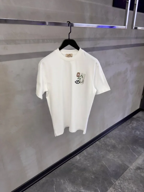 Hermes H-Puzzel T-Shirt White