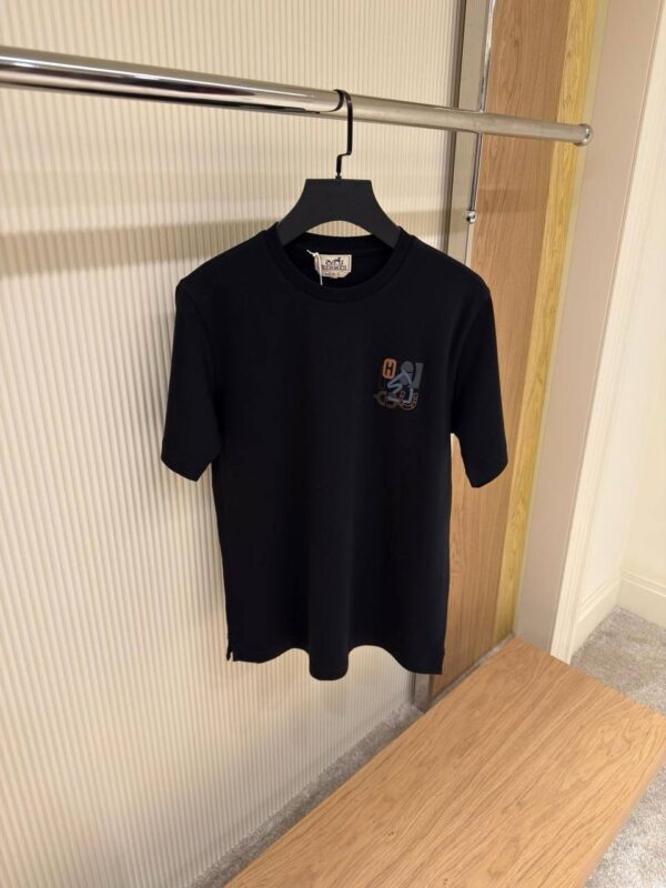 Hermes H-Puzzel T-Shirt Black