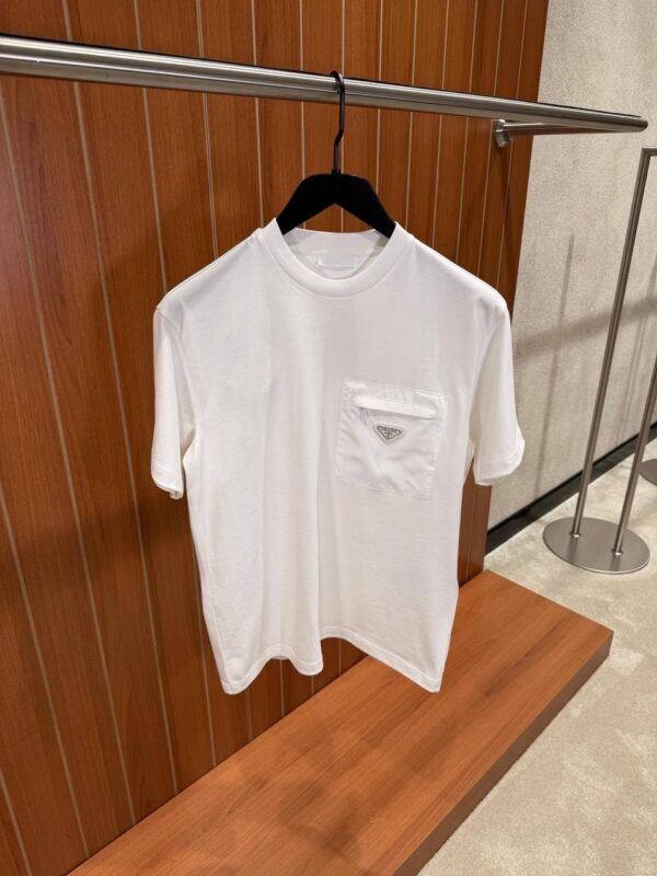 Prada Pocket T-Shirt Wit