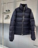 Dior Oblique winterjas navy blue