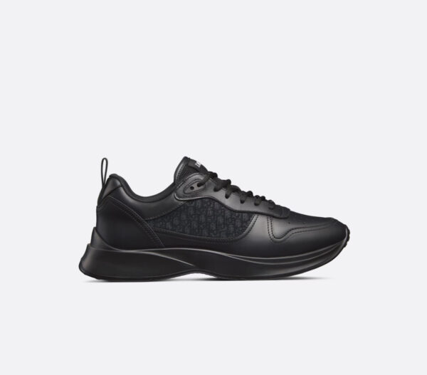 Dior B25 leather sneaker Black on Black