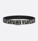 Dior Belt Oblique Beige/Black