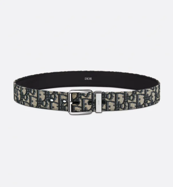 Dior Belt Oblique Beige/Black