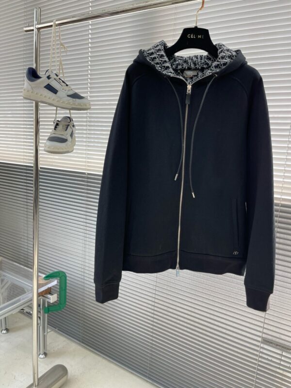 Dior Oblique Hooded Vest Black