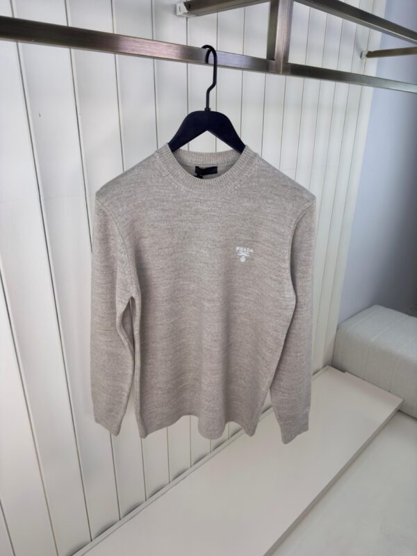 Prada Wollen Trui Beige