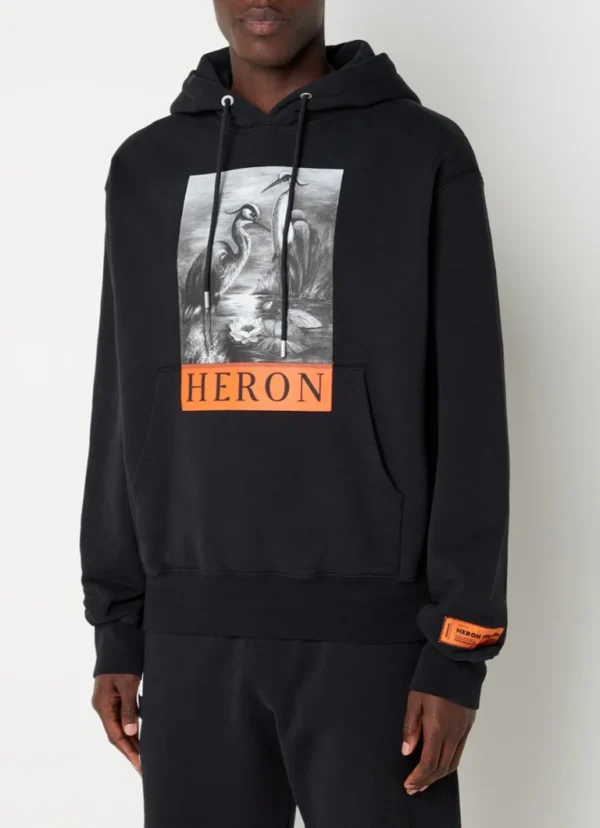 Heron Preston Hoodie Zwart