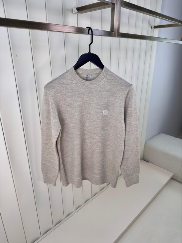 Loewe Wollen Trui Taupe