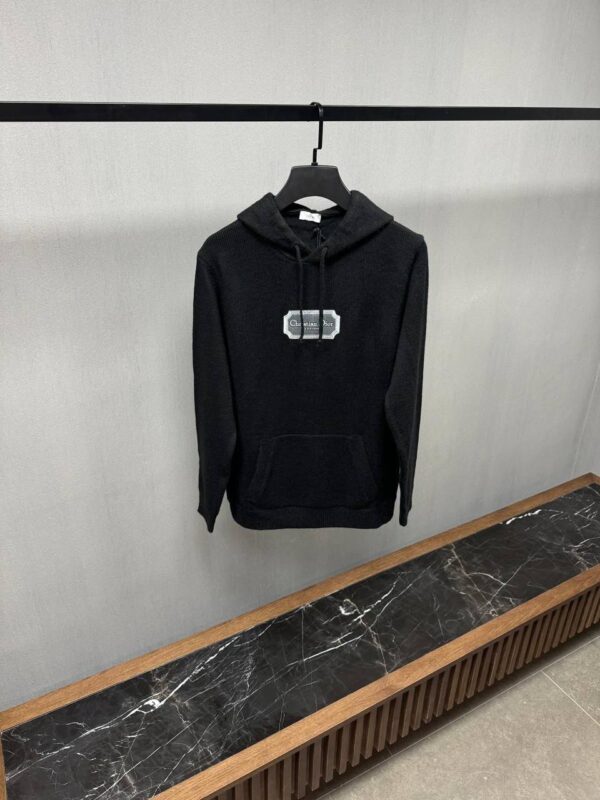 Dior Wollen Hoodie Black