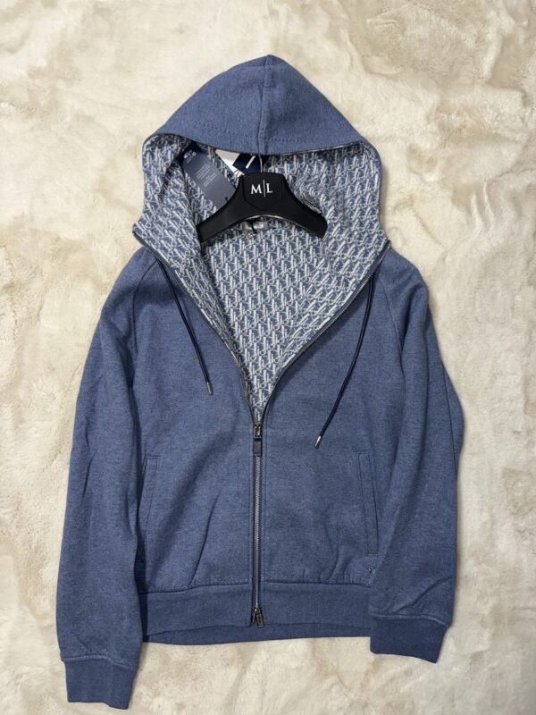 Dior Oblique Hooded Vest Light Blue