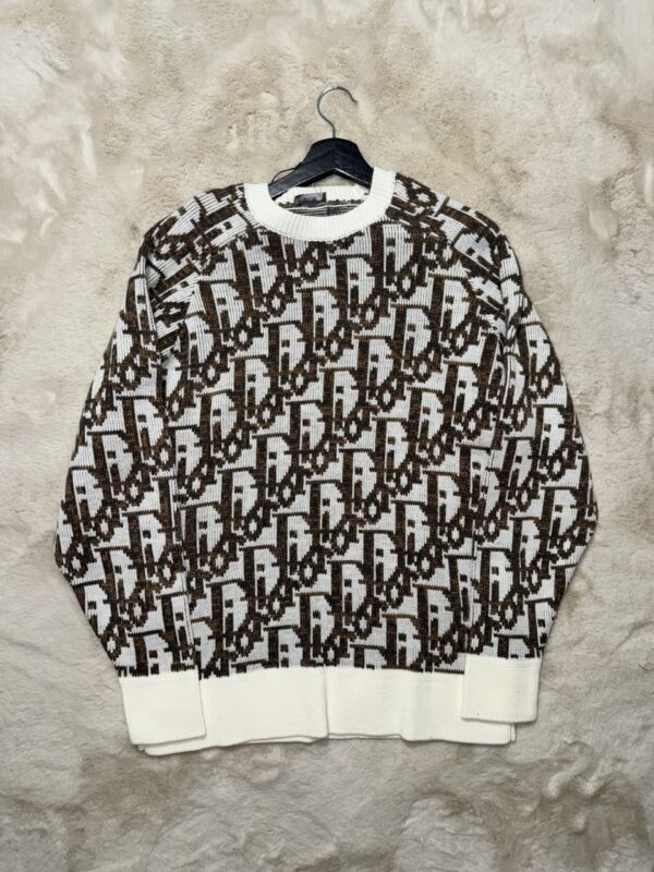 Dior motive sweater beige