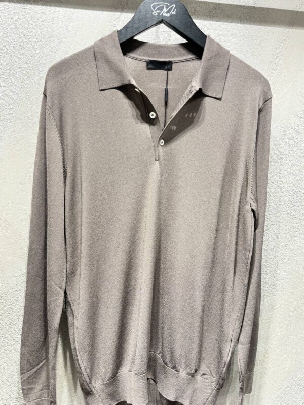 PRADA LONGSLEEVE POLO BEIGE