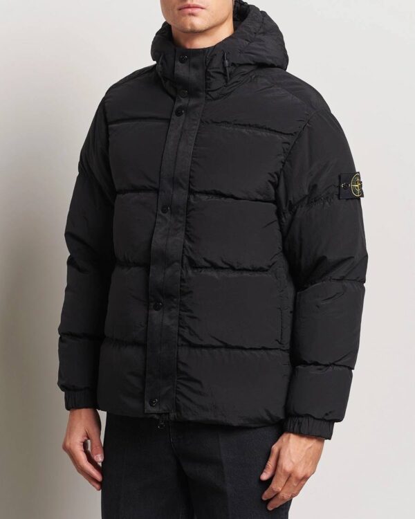 Stone island Winterjas SS25 Black