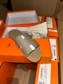 Hermes Izmir Sandal Brown