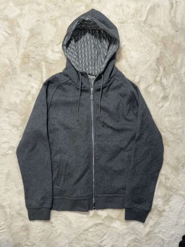 Dior Oblique Hooded Vest Anthracite monogram