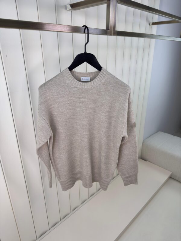 Moncler Wollen Trui Beige