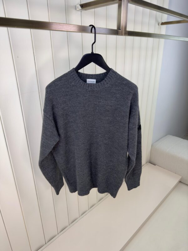 Moncler Wollen Trui Grijs