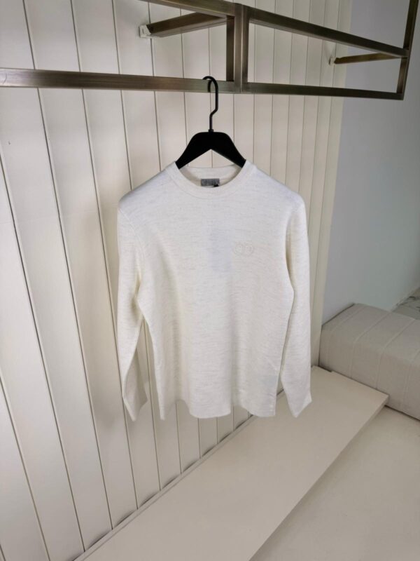 Dior CD Wollen Trui Wit
