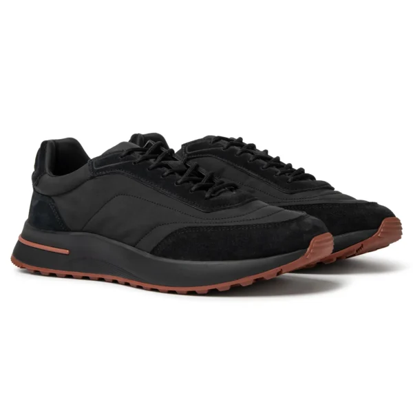 Loro Piana Sneakers Week End Walk Black on Black