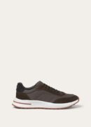Loro Piana Week end Walk Sneakers Black Sesame