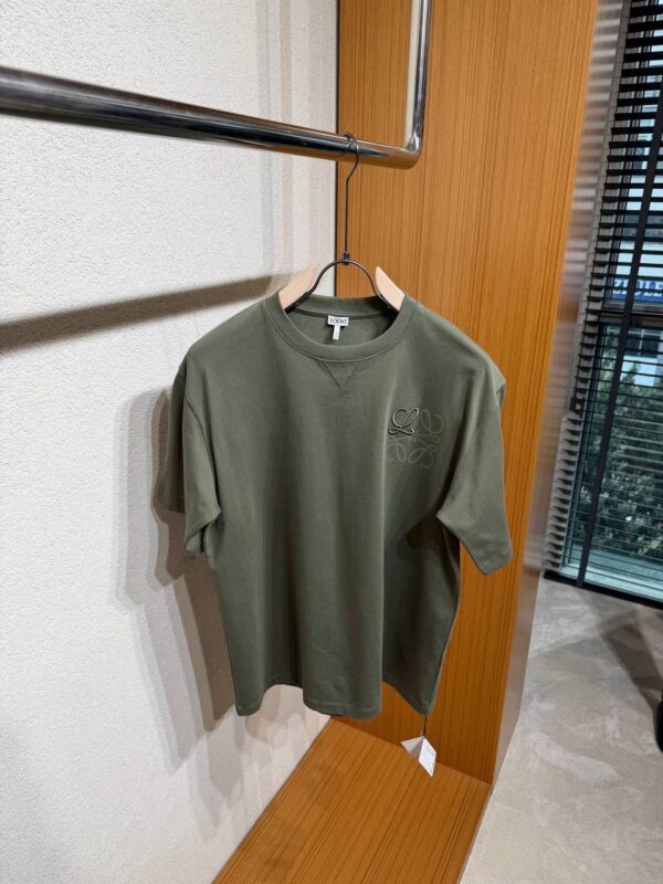 Loewe T-shirt Groen SS26