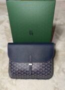 Goyard Coursier Schoudertas Donkerblauw