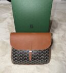 Goyard Coursier Schoudertas Bruin