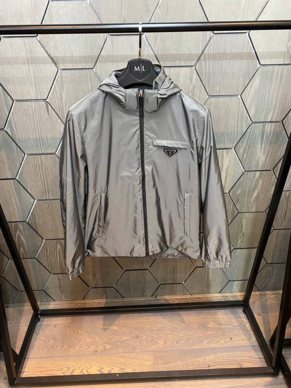 Prada Zomerjas Grijs capuchon