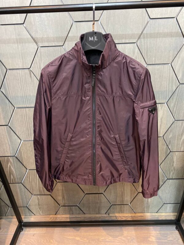 Prada Zomerjas Bordeaux Rood zonder capuchon