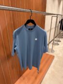 Amiri Simpel T-Shirt Lichtblauw