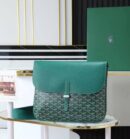 Goyard Coursier Schoudertas Groen