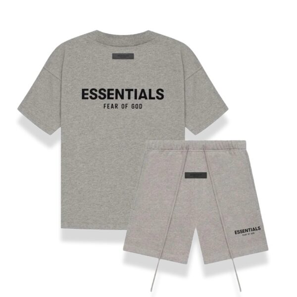 Fear of God Essentials Dark Oatmeal zomer Set