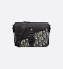 Dior Saddle Messenger Bag Oblique Beige