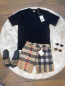 Burberry T-shirt Zwart SS26
