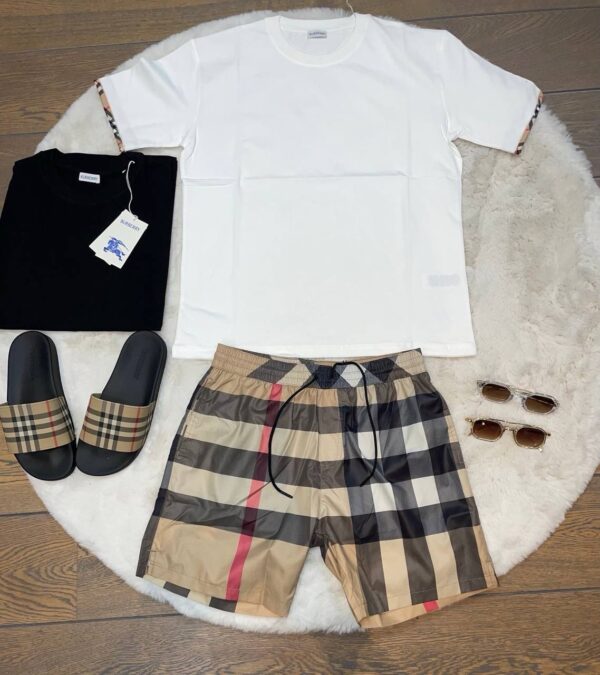 Burberry zwembroek Beige