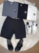 Loewe Anagram logo T-shirt Grijs