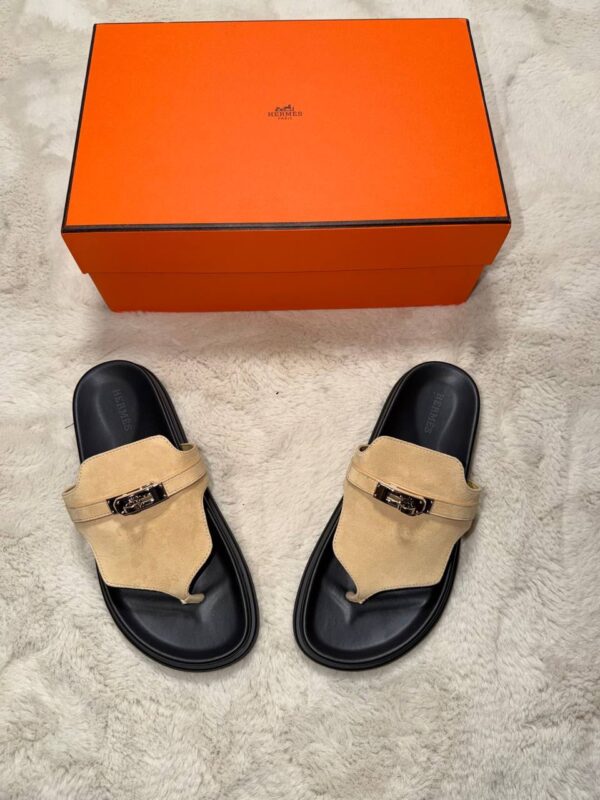 Hermes Empire Sandal Beige Camel